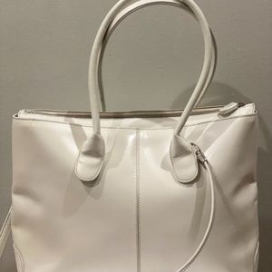 Tod's White Shoulder Bag